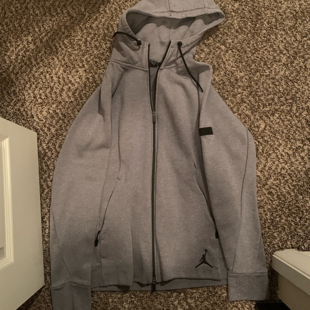 Jordan zip up hoodie.